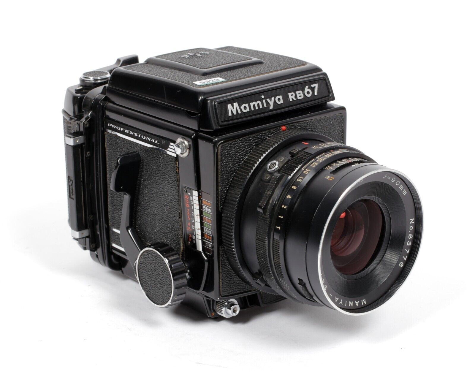 Mamiya RB67 Pro 6X7 camera with WLF + 120 back + 90mm F3.8 C lens #9529 |  CatLABS